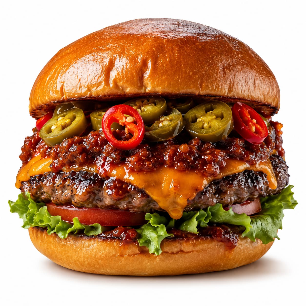 CHILI BURGER