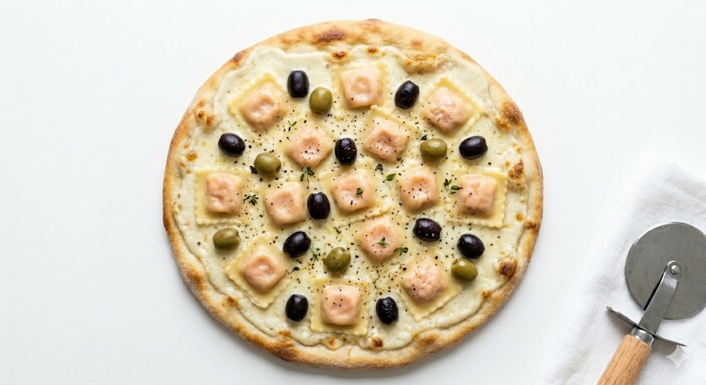PIZZA RAVIOLES SAUMON 